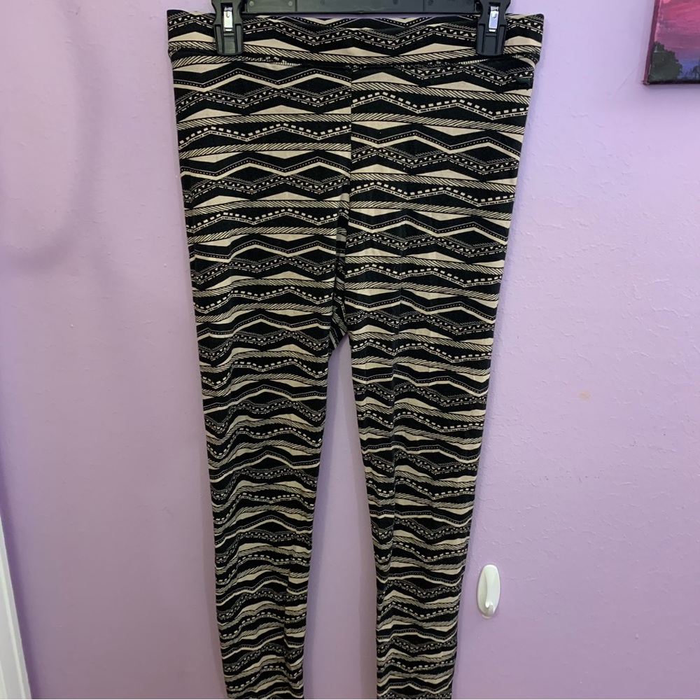 PINK aztec print leggings